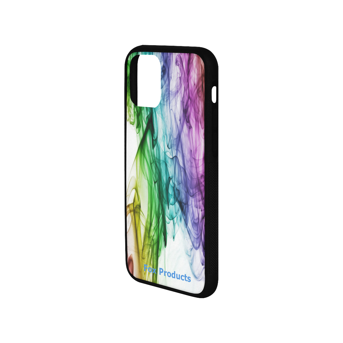 FOX PRODUCTS- iPhone 11 Pro(5.8") Laser Style Rubber Case, Color Smoke
