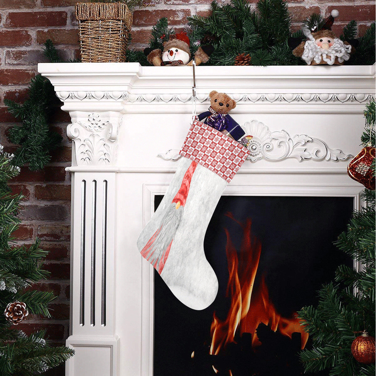 Christmas Stocking Nordic Nisse