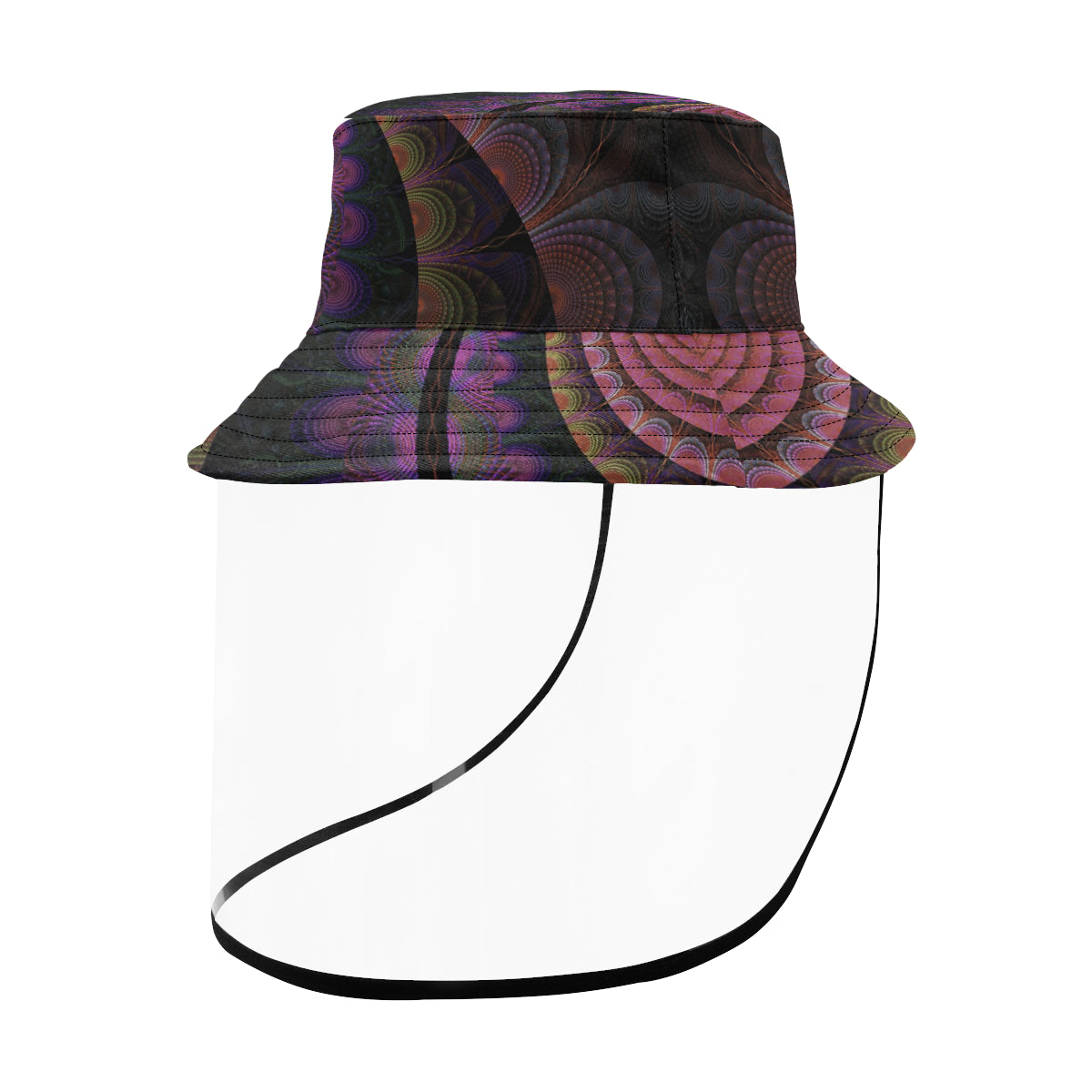 Women's Bucket Wonderland Hat With Removable Protective Face Shield