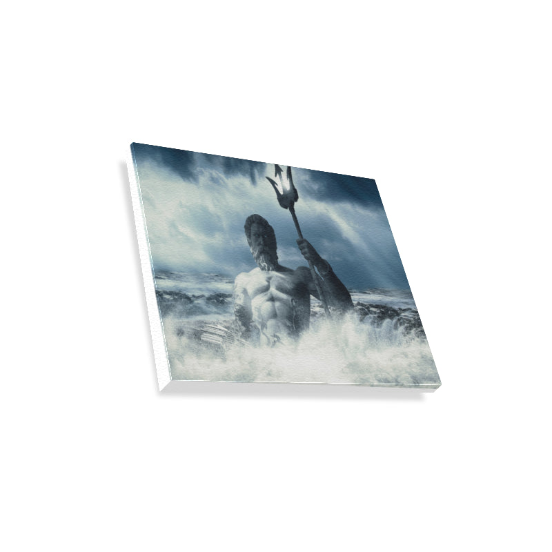 FOX PRODUCTS- Canvas Print 14"x11" Poseidon's Awakening