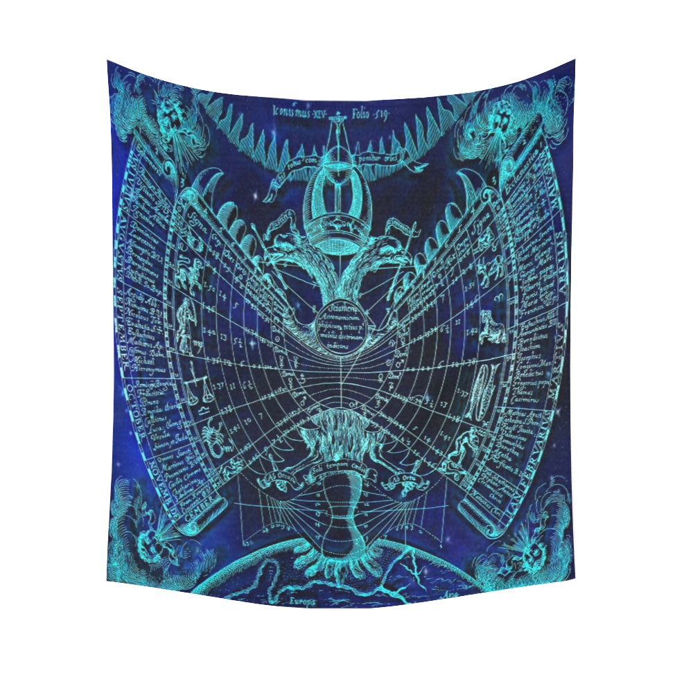 FOX PRODUCTS- Wall Tapestry 51"x 60" Zodiac Attack