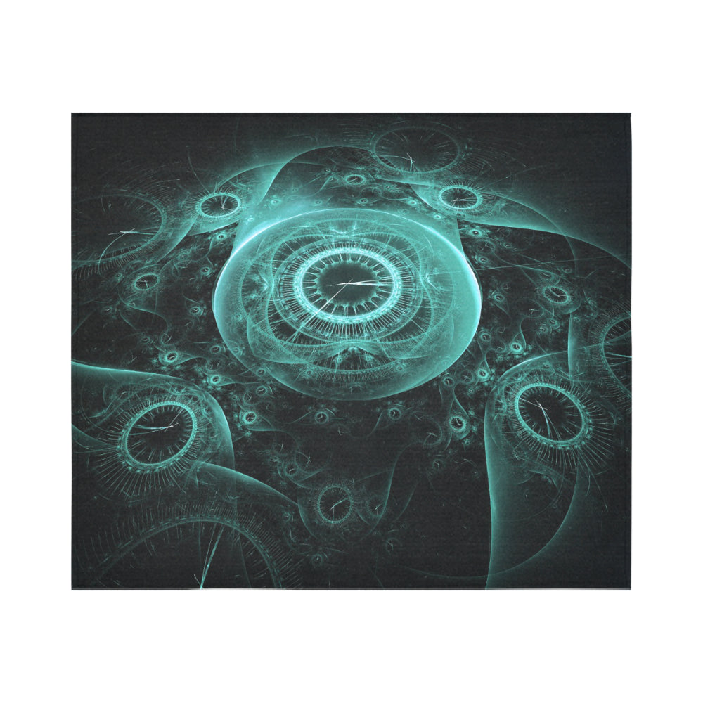 FOX PRODUCTS- Wall Tapestry 60"x 51" The Magical Clock