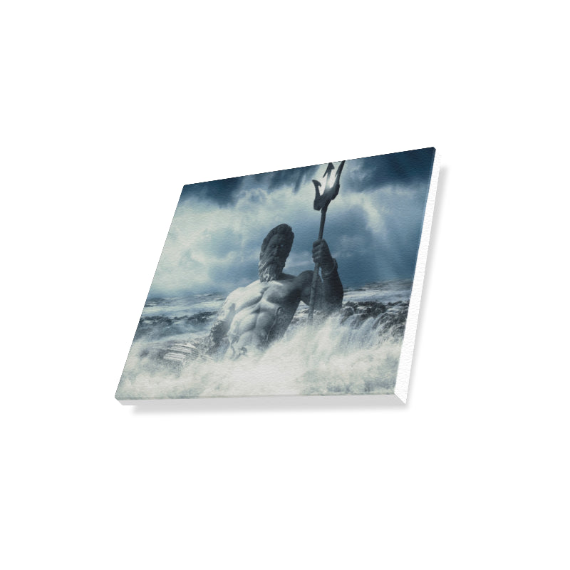 FOX PRODUCTS- Canvas Print 14"x11" Poseidon's Awakening