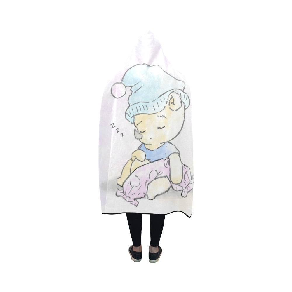 FOX PRODUCTS- Hooded Blanket A Nap 50"x40"