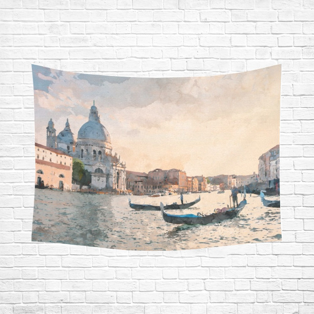 FOX PRODUCTS - Wall Tapestry- The Dream Of Italy - 80"(W) x 60"(H)