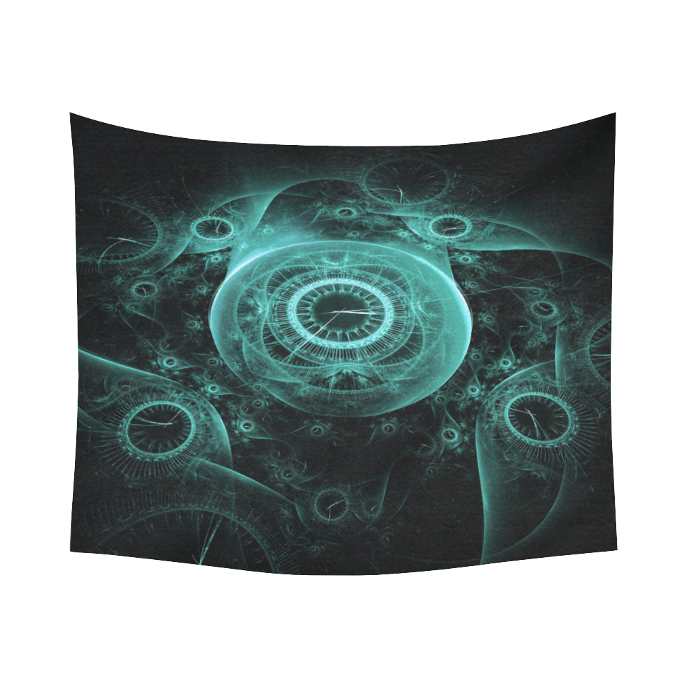 FOX PRODUCTS- Wall Tapestry 60"x 51" The Magical Clock