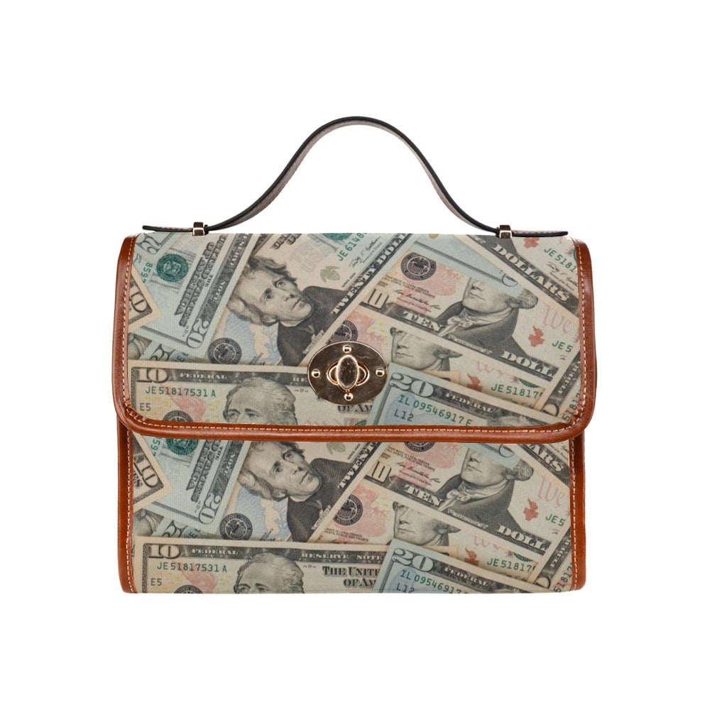 FOX PRODUCTS- Canvas Bag Money Bag (All Over Print) (Model 1641)