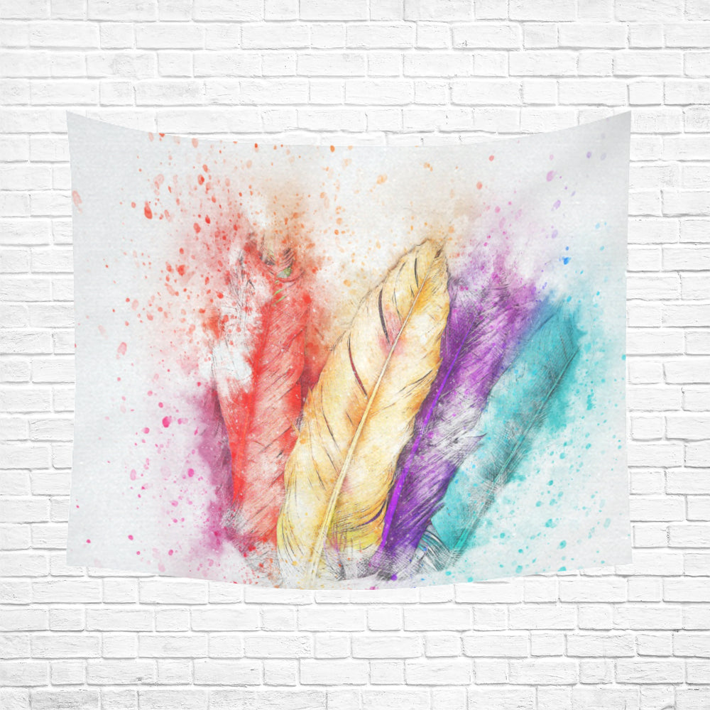 FOX PRODUCTS- Wall Tapestry The Elemental Feathers 60"x51"