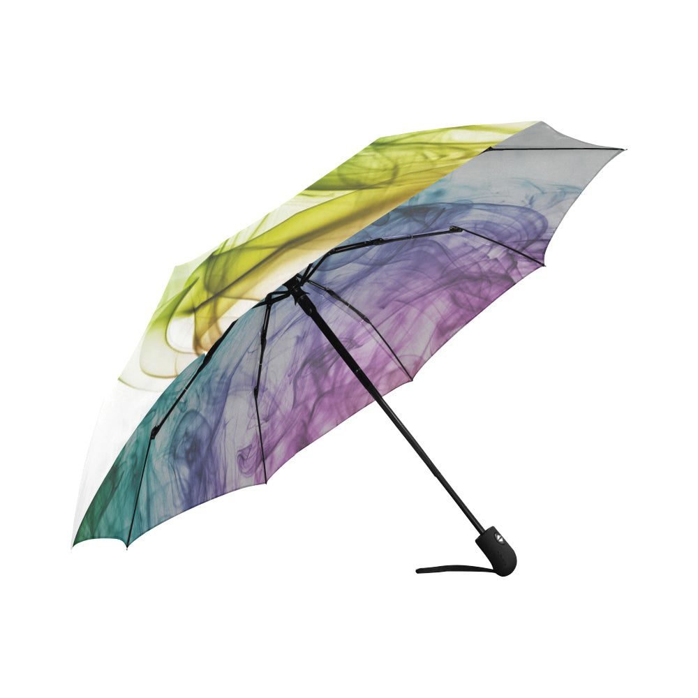 FOX PRODUCTS- Automatic Foldable Umbrella (Model U04) Color Smoke