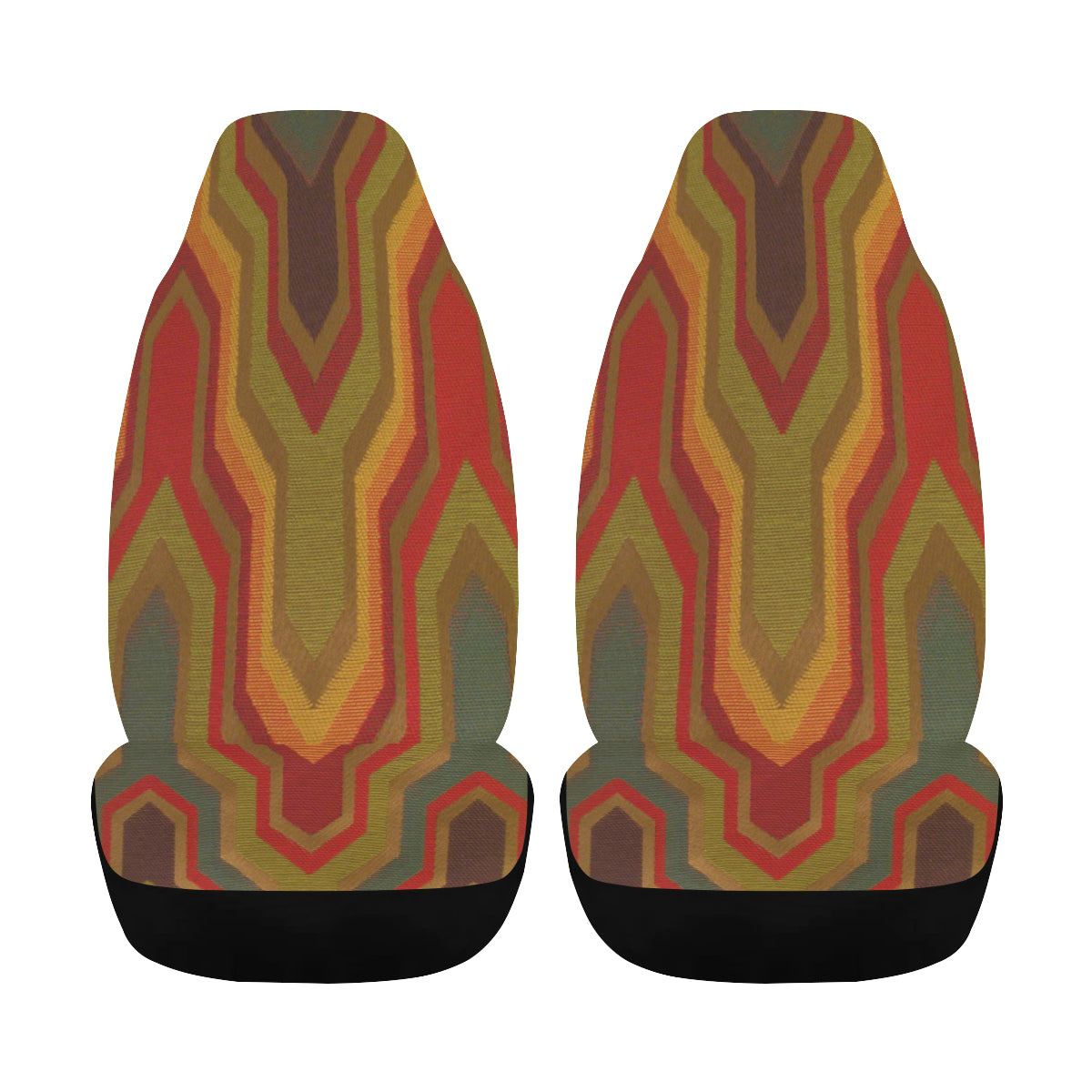 Car Seat Cover Retro Airbag Compatible (Set of 2)