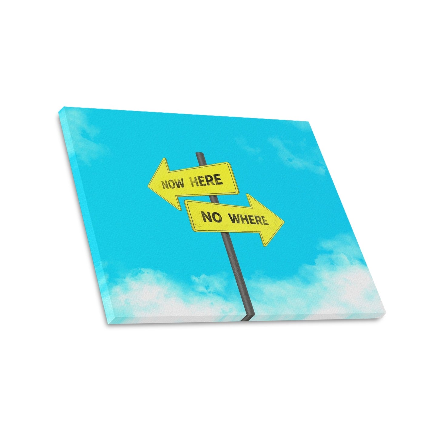 FOX PRODUCTS- Canvas Print - Here or there? - 24"x16"