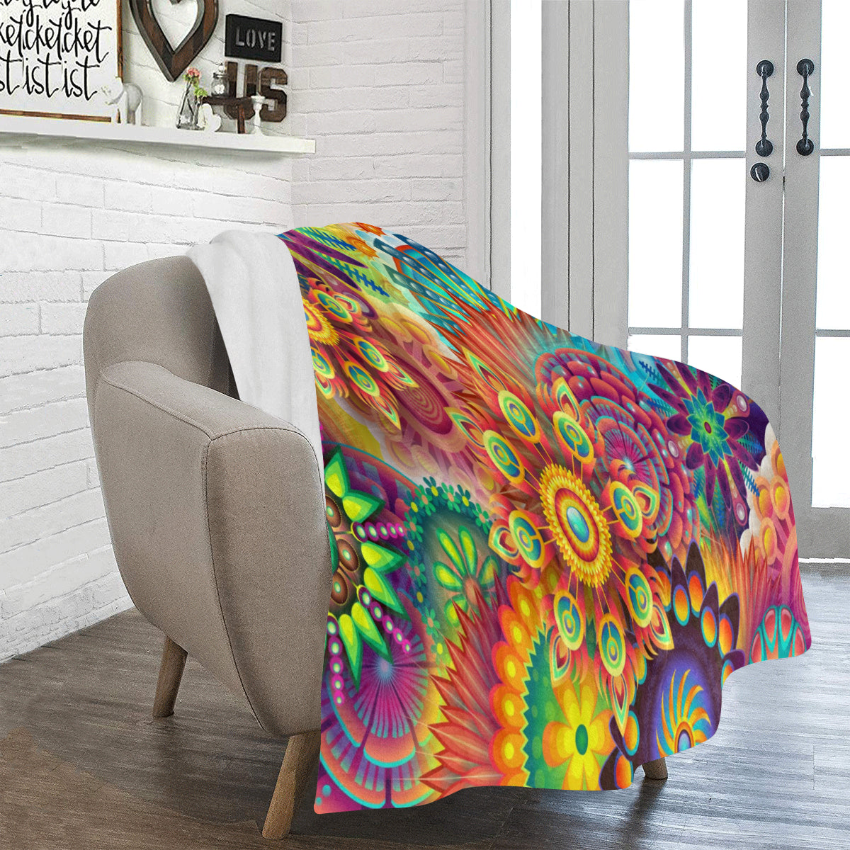 FOX PRODUCTS- Ultra-Soft Micro Fleece Blanket- The 20 Suns 50" x 60"
