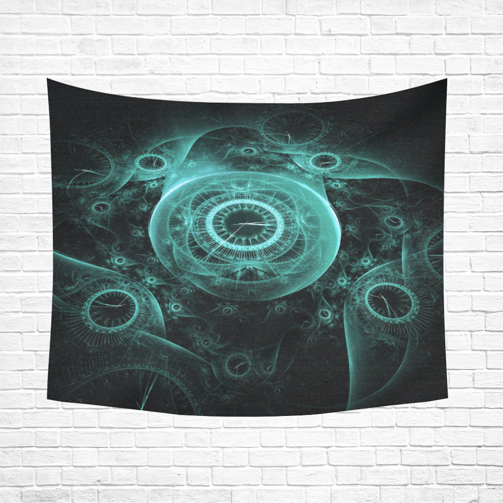 FOX PRODUCTS- Wall Tapestry 60"x 51" The Magical Clock
