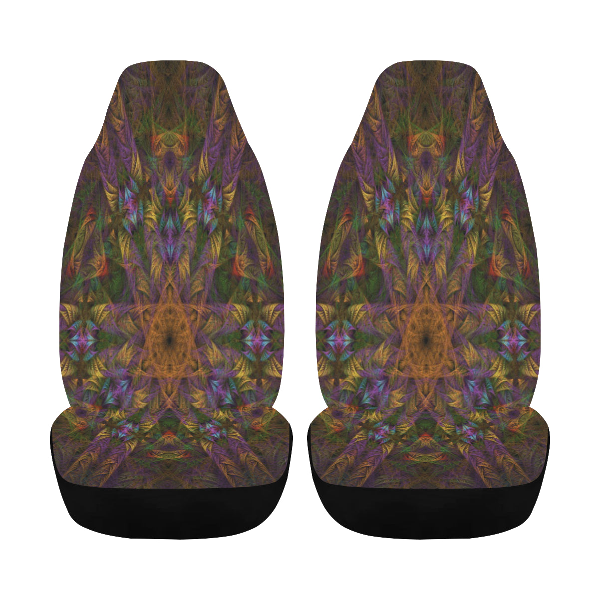 Car Seat Cover Star of David Airbag Compatible (Set of 2)