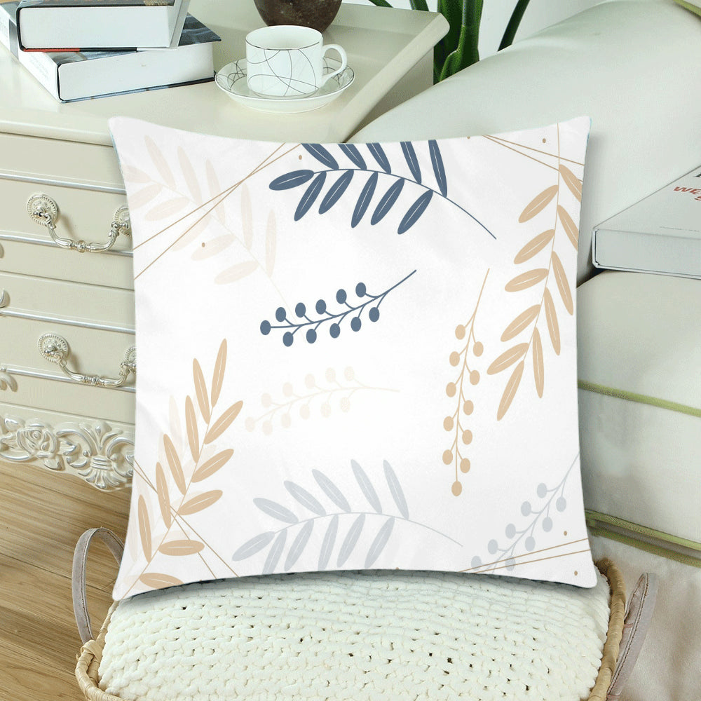 FOX PRODUCTS- Throw Pillow Cover The Fern Grows 18"x18" (Twin Sides) (Set of 2)