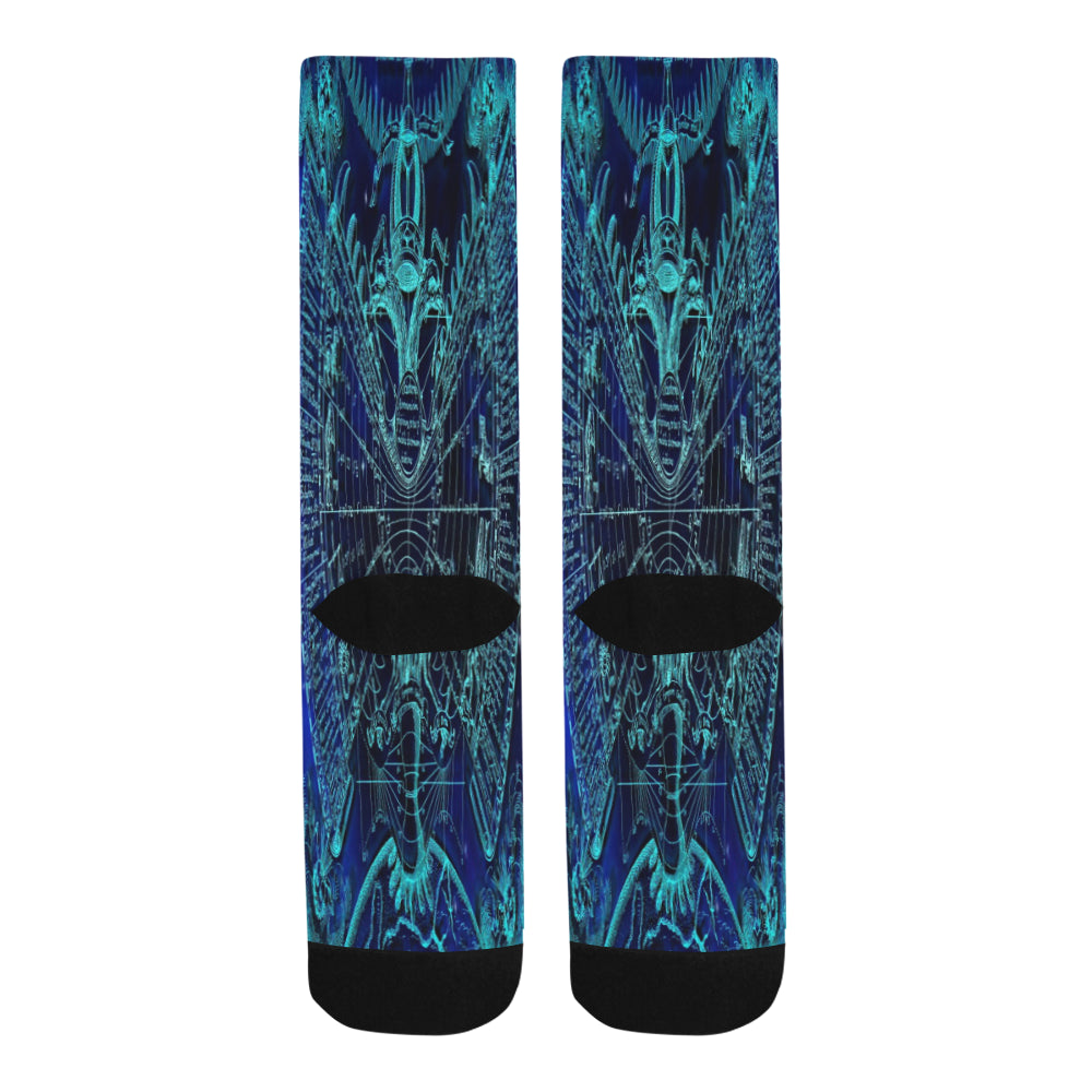 FOX PRODUCTS- Crew Socks Classic Sublimated -The Blue Fight