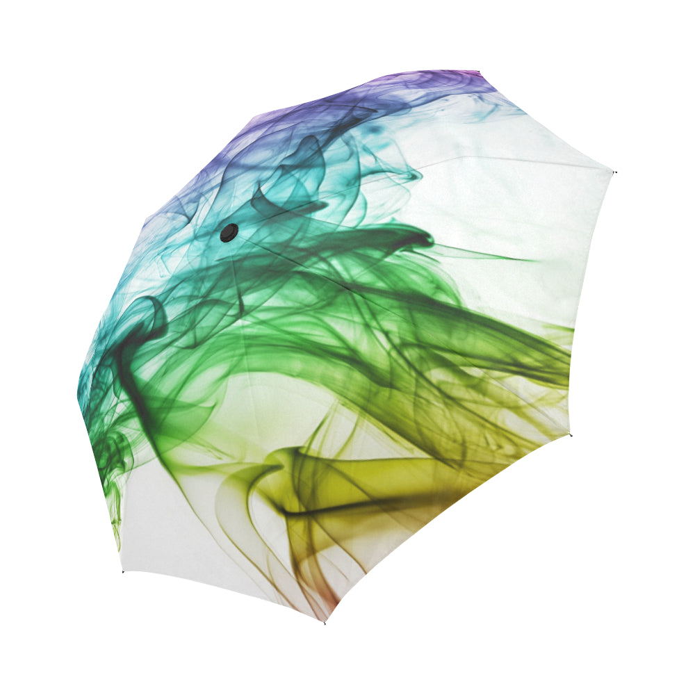 FOX PRODUCTS- Automatic Foldable Umbrella (Model U04) Color Smoke