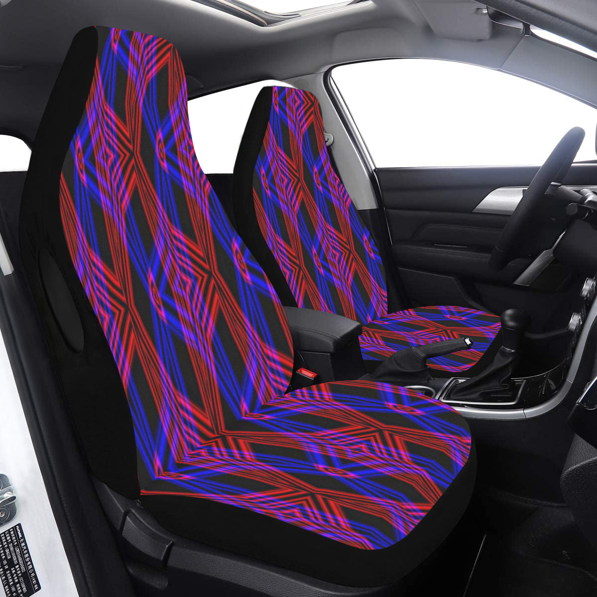 Car Seat Cover Matrix Decoder Airbag Compatible (Set of 2)