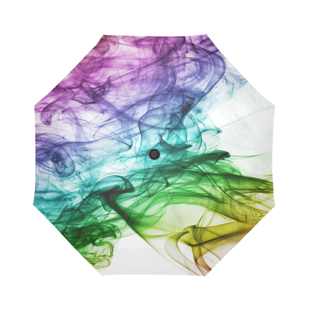 FOX PRODUCTS- Automatic Foldable Umbrella (Model U04) Color Smoke