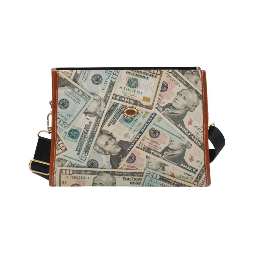 FOX PRODUCTS- Canvas Bag Money Bag (All Over Print) (Model 1641)