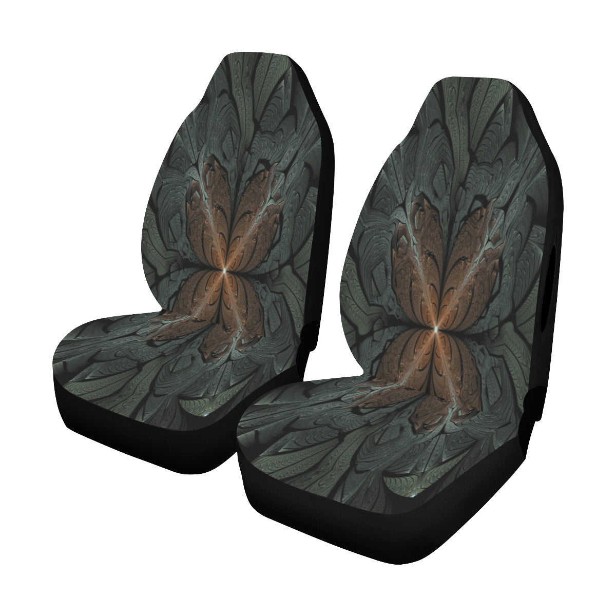 Car Seat Cover Copper Steele Airbag Compatible (Set of 2)