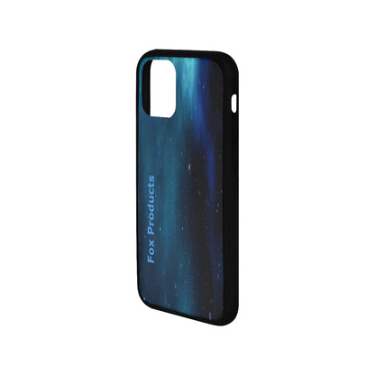 FOX PRODUCTS- iPhone 11 Pro(5.8") Laser Style Rubber Case, Universe Design