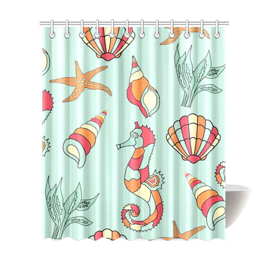 Seahorse Shower Curtain