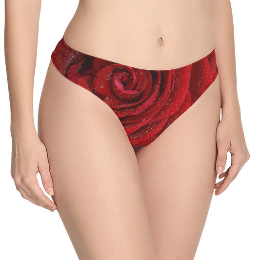 Underwear Women's Classic Thong, Rosa (Model L5)