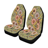 Car Seat Cover Butterfly Garden Airbag Compatible (Set of 2)