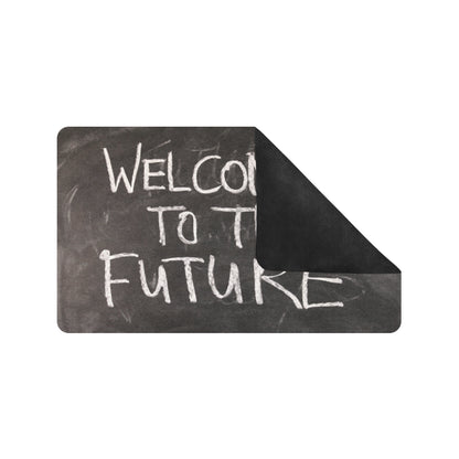 FOX PRODUCTS- Doormat 30"x18"(Rubber) Welcome To The Future Doormat