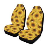Car Seat Cover Sunflower Garden Airbag Compatible (Set of 2)