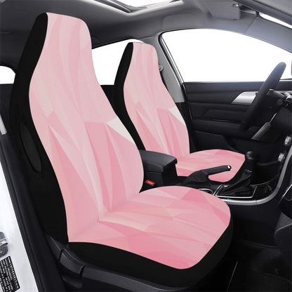 FOX PRODUCTS - Car Seat Cover Airbag Compatible - "Pixel Pink" - (Set of 2)