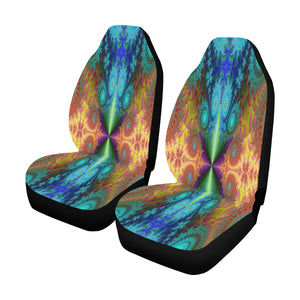 Car Seat Covers (Set of 2) Fractal
