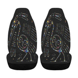 Car Seat Cover Sacred Crane Airbag Compatible (Set of 2)