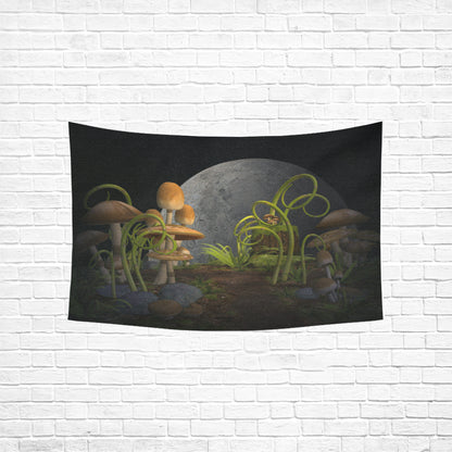 Wall Tapestry Magic Mushroom Garden (60" x 40")