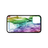 FOX PRODUCTS- iPhone 11 Pro(5.8") Laser Style Rubber Case, Color Smoke