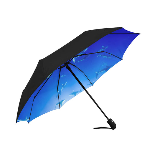 Anti-UV Automatic Sharks Umbrella (Underside Printing)(Model U06