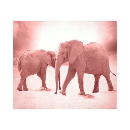 Wall Tapestry Elephants 60"x 51" (3 colors)