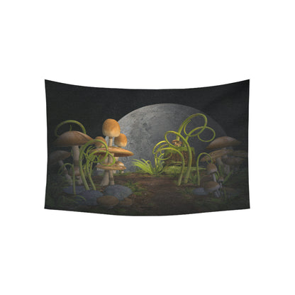 Wall Tapestry Magic Mushroom Garden (60" x 40")