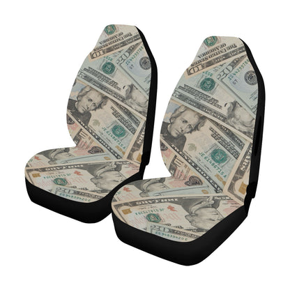 Car Seat Cover Money Buckets Airbag Compatible (Set of 2)