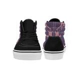 Women's High Top Canvas Cave Drawings Shoes (Model E001-1)