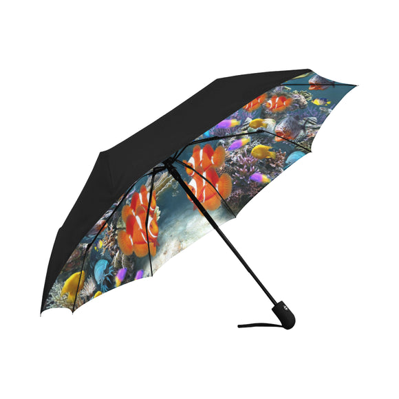 Anti-UV Automatic Aquarium Umbrella (Underside Printing (Model U06)