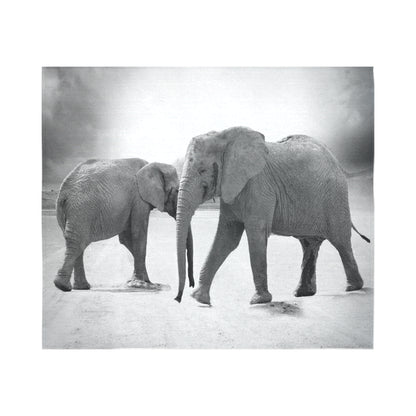 Wall Tapestry Elephants 60"x 51" (3 colors)