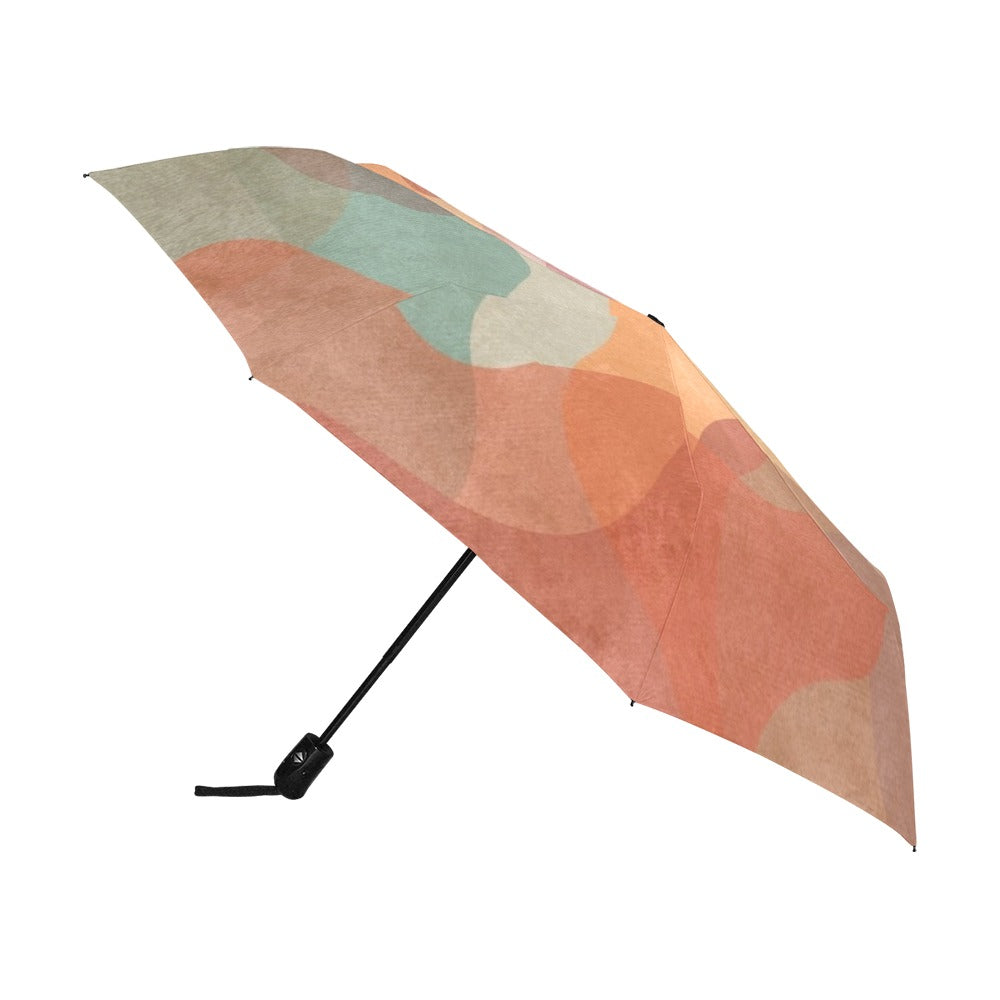 FOX PRODUCTS | Anti-UV Automatic Umbrella | Waved Wonders | (Outside Printing)(Model U09)