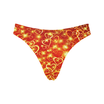 Women's Classic Thong Valentine's Sparkle (Model L5)