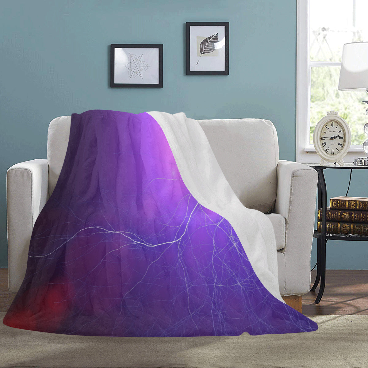 FOX PRODUCTS- Ultra-Soft Micro Fleece Blanket 60" x 80" Zeus's Call