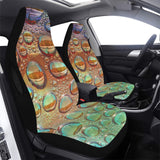 Car Seat Cover Copper Raindrops Airbag Compatible (Set of 2)