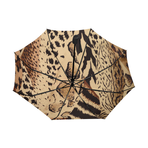 Anti-UV Automatic Jungle Umbrella (Underside Printing)