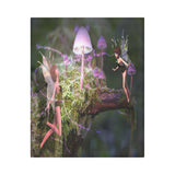 Duvet Cover Magic Mushroom Fairies (86"x70")