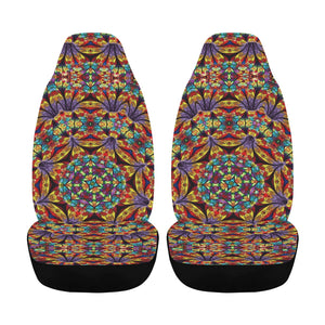 FOX PRODUCTS - Car Seat Cover Airbag Compatible(Set of 2) - The Kaleidoscope
